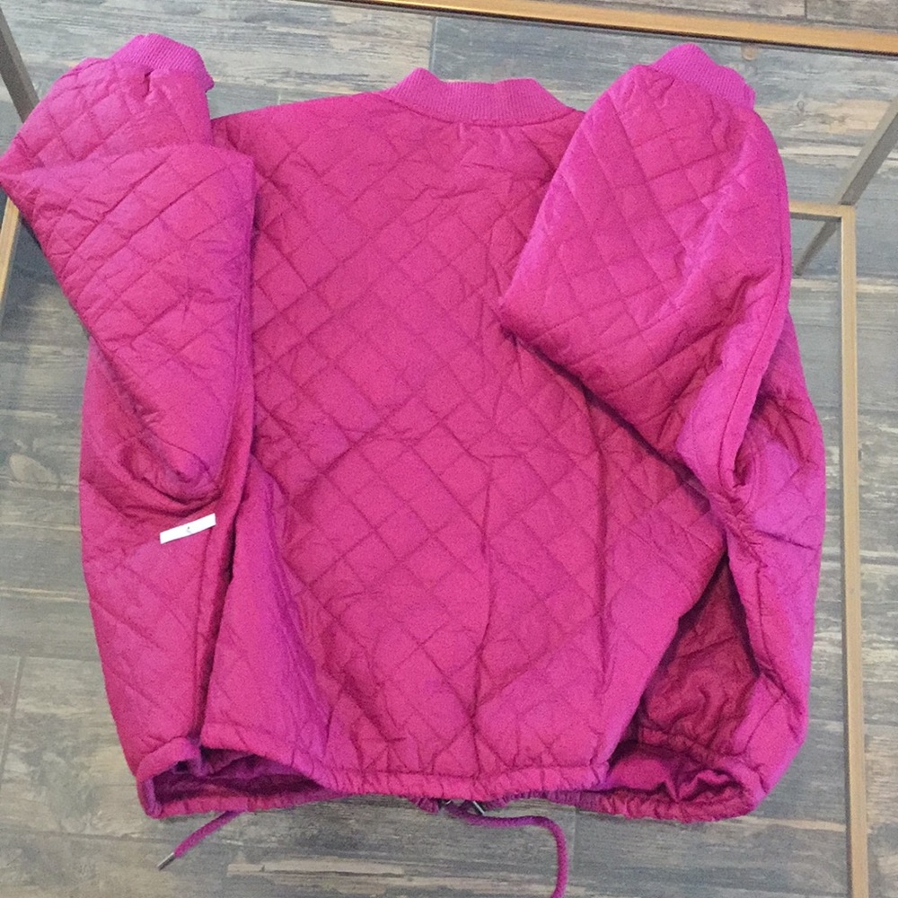 Free People Easy Quilted Bomber -NWT-L - Picture 8 of 8